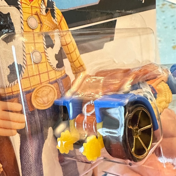 HOT WHEELS X PIXAR WOODY car from “Toy Story.” NIP - Picture 5 of 5